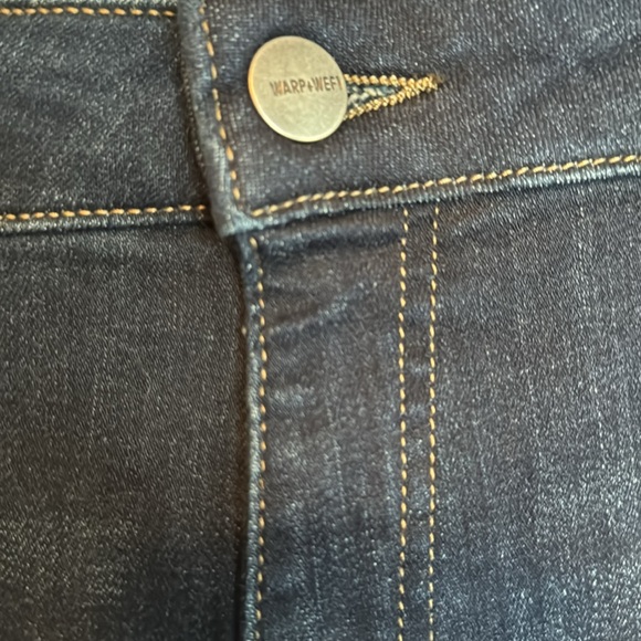 NWT Warp &‎ Weft Blue Dark Wash Portland Boot Cut Jean in Size 22W - Picture 5 of 13